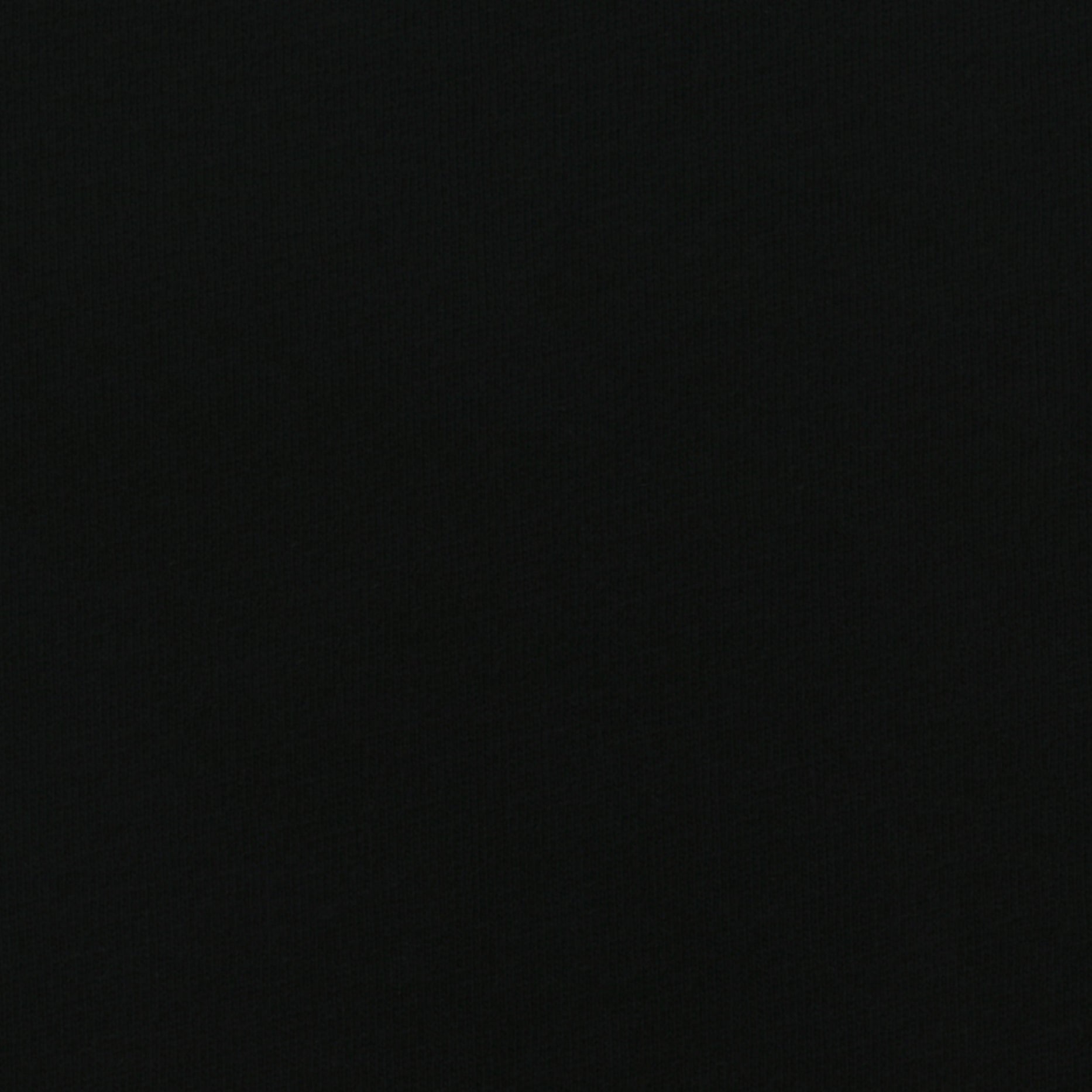 100% Organic Cotton Single Jersey - Black (2SP021)